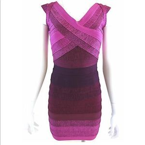 Celebritystyle amethyst ombre bodycon NWT
